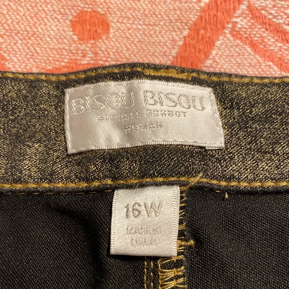 Bisou Bisou metallic jeans - Picture 3 of 7